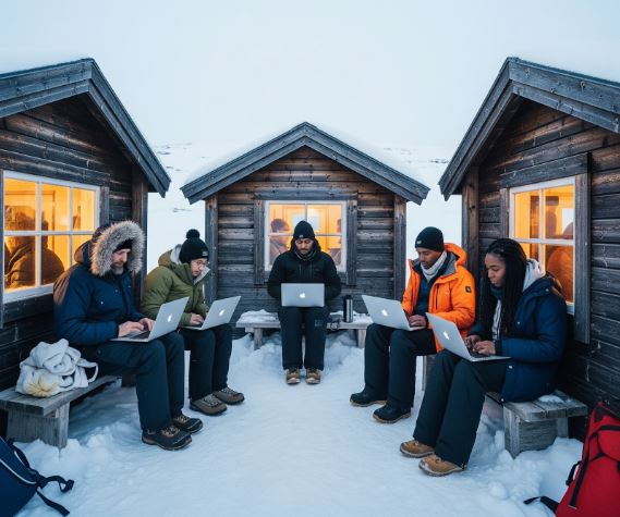 The Digital Nomads of Svalbard
